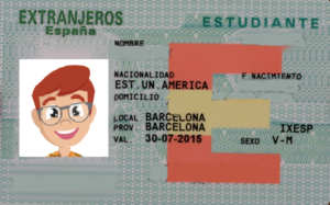 tarjeta de estudiante